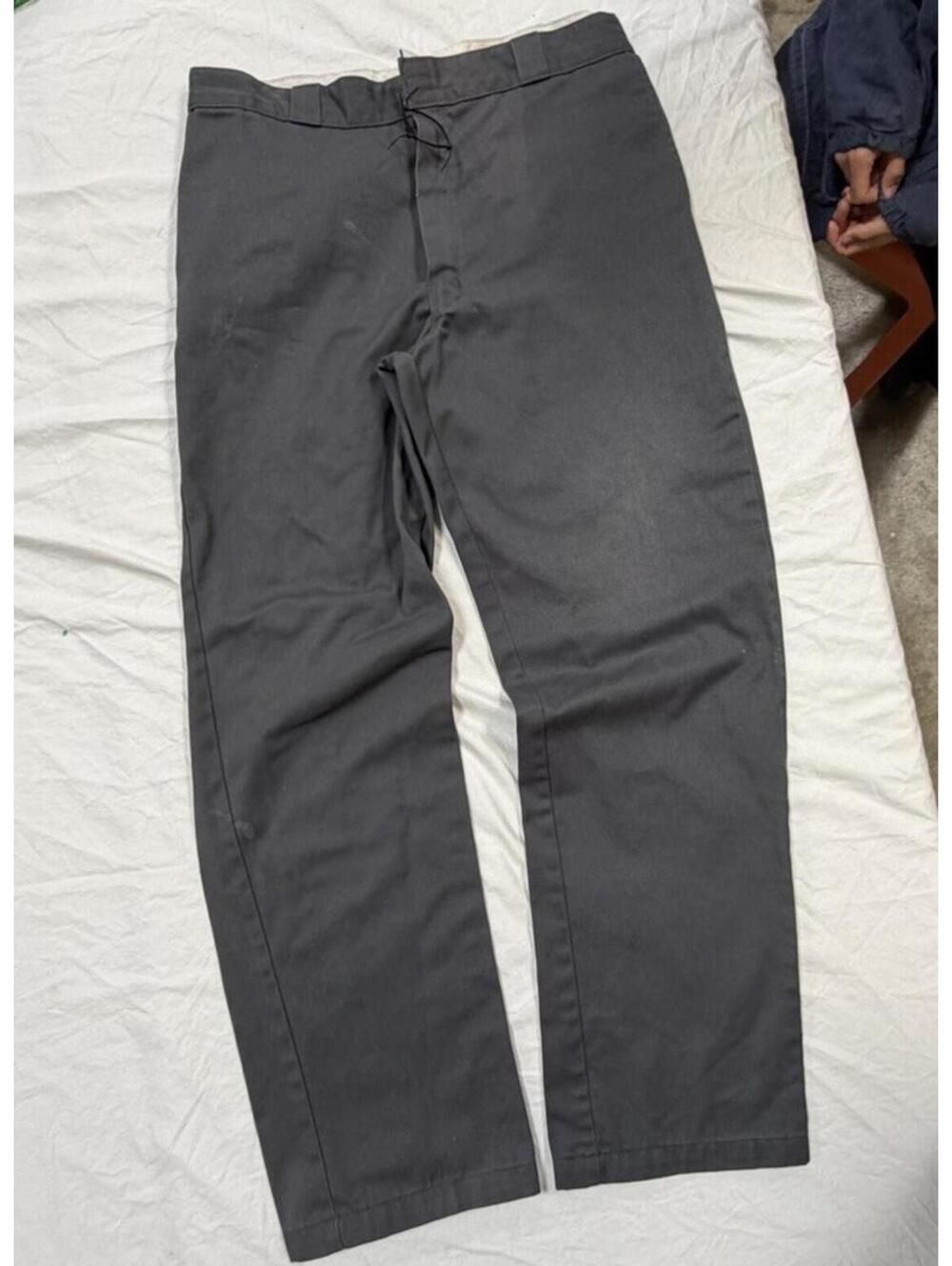 Baggy Dickies Men's 874 Original Fit Work Pants Gray 38x34